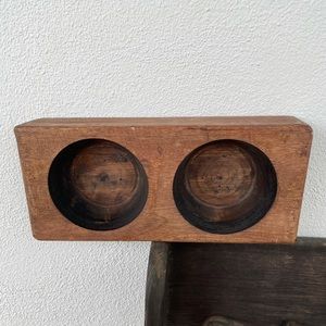 Two hole cheese mold